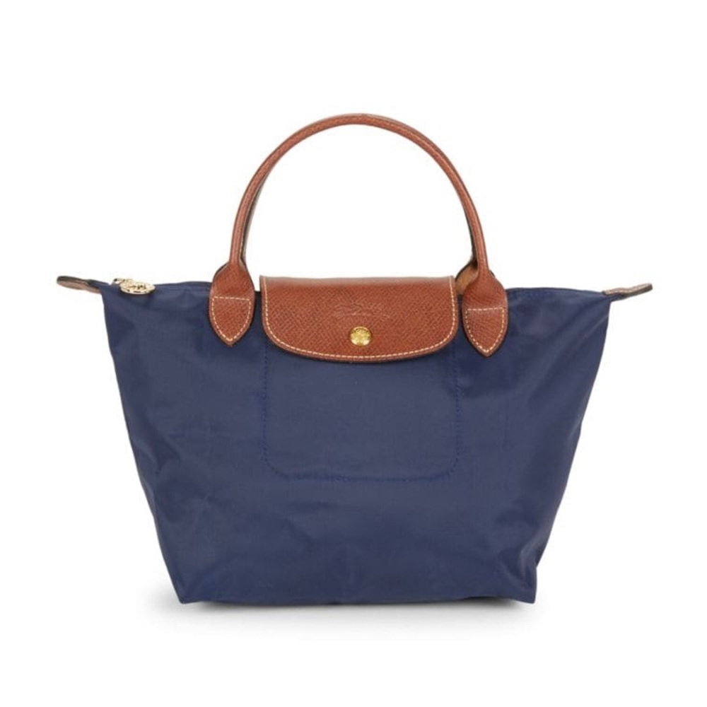 MUST GO ! Longchamp blue tote bag (folds out)
